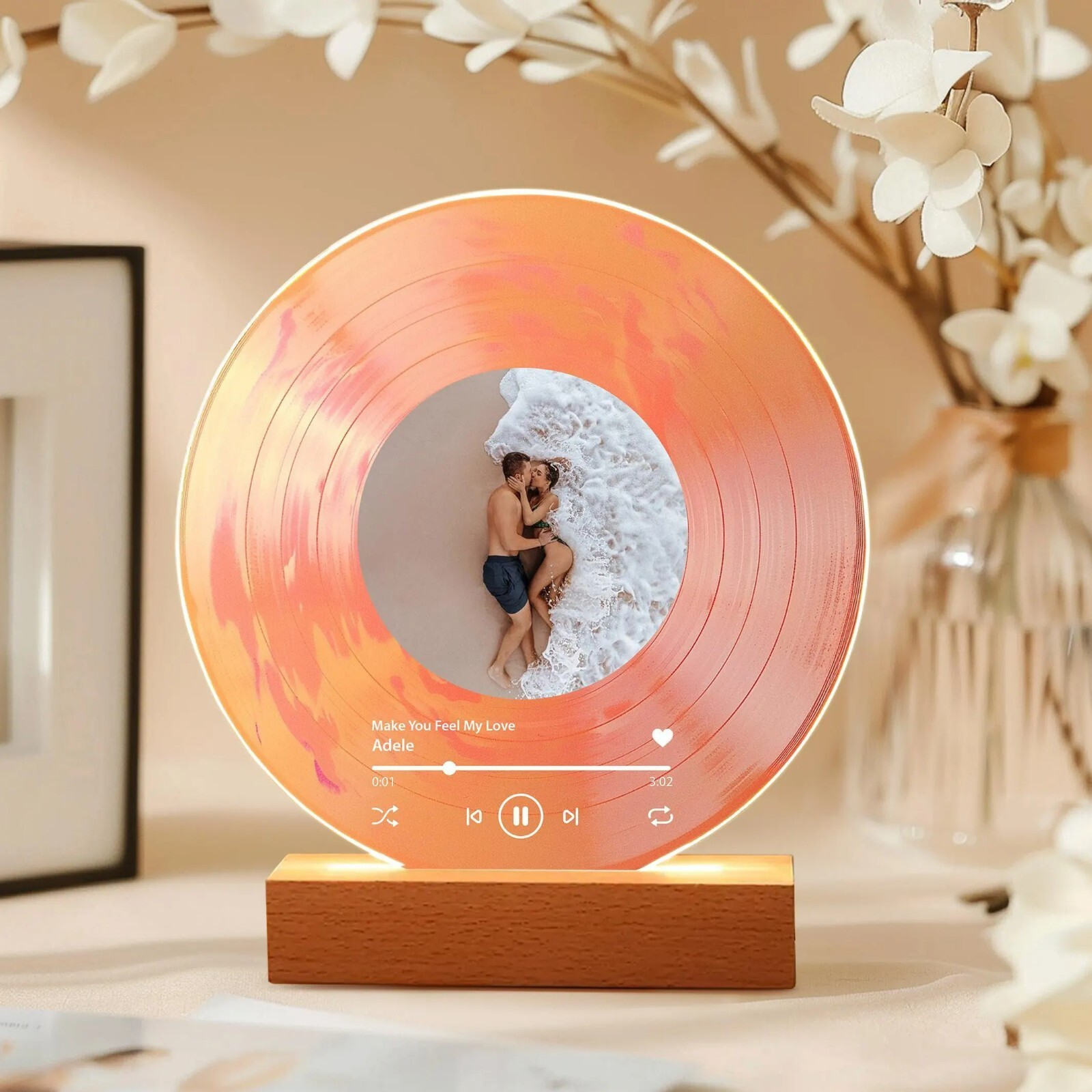 Personalized Vinyl Record with Custom Photo and Music，Personalized Gifts