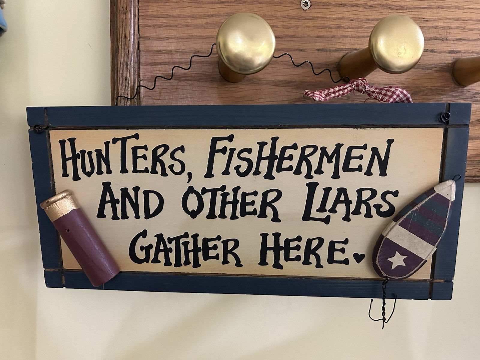 Funny Decorative Hanging Sign Home Decor Wall Art