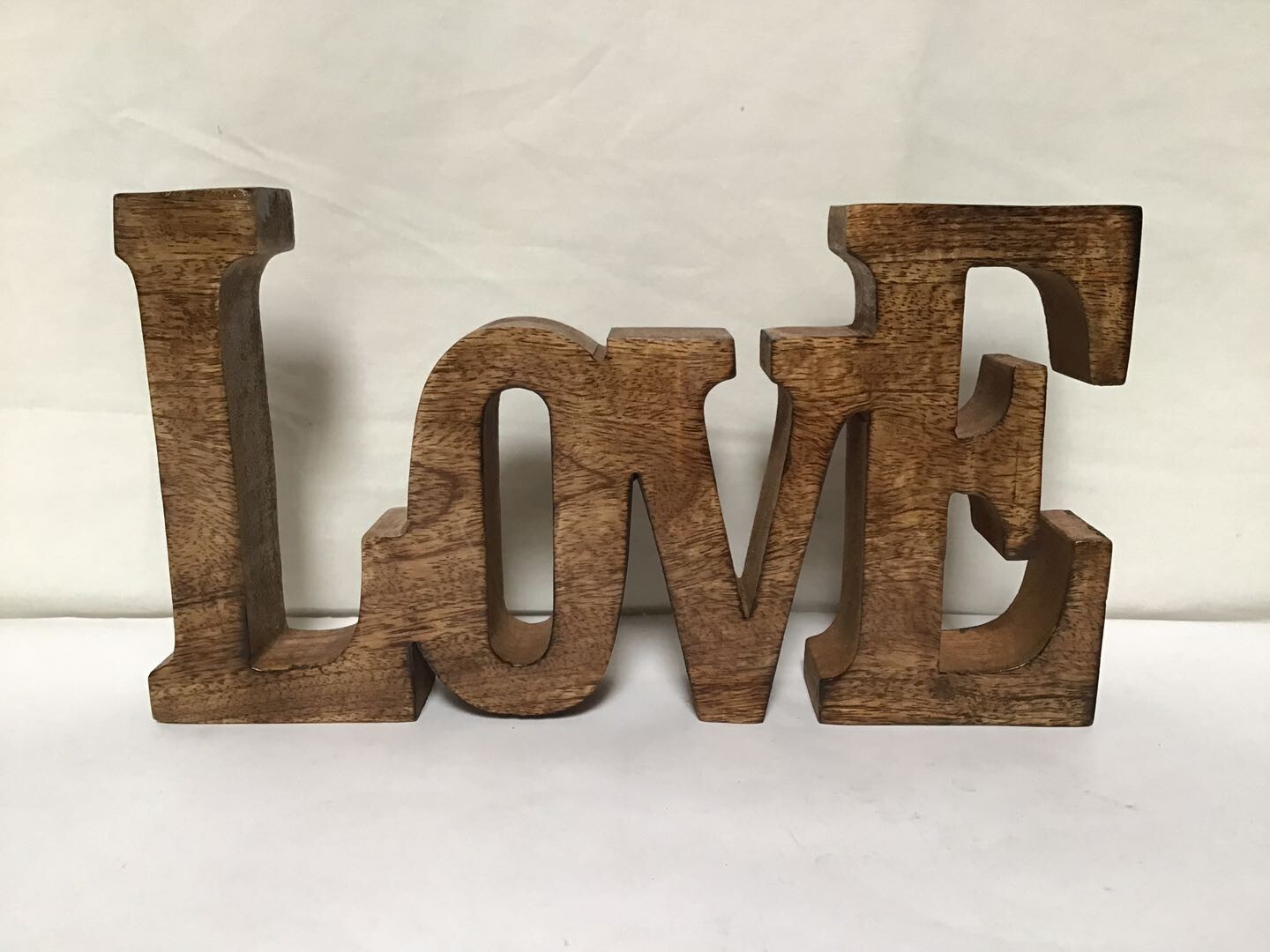 QQ4 Vintage Quality Brown Very Beautiful Wood Made With Love For Decoration