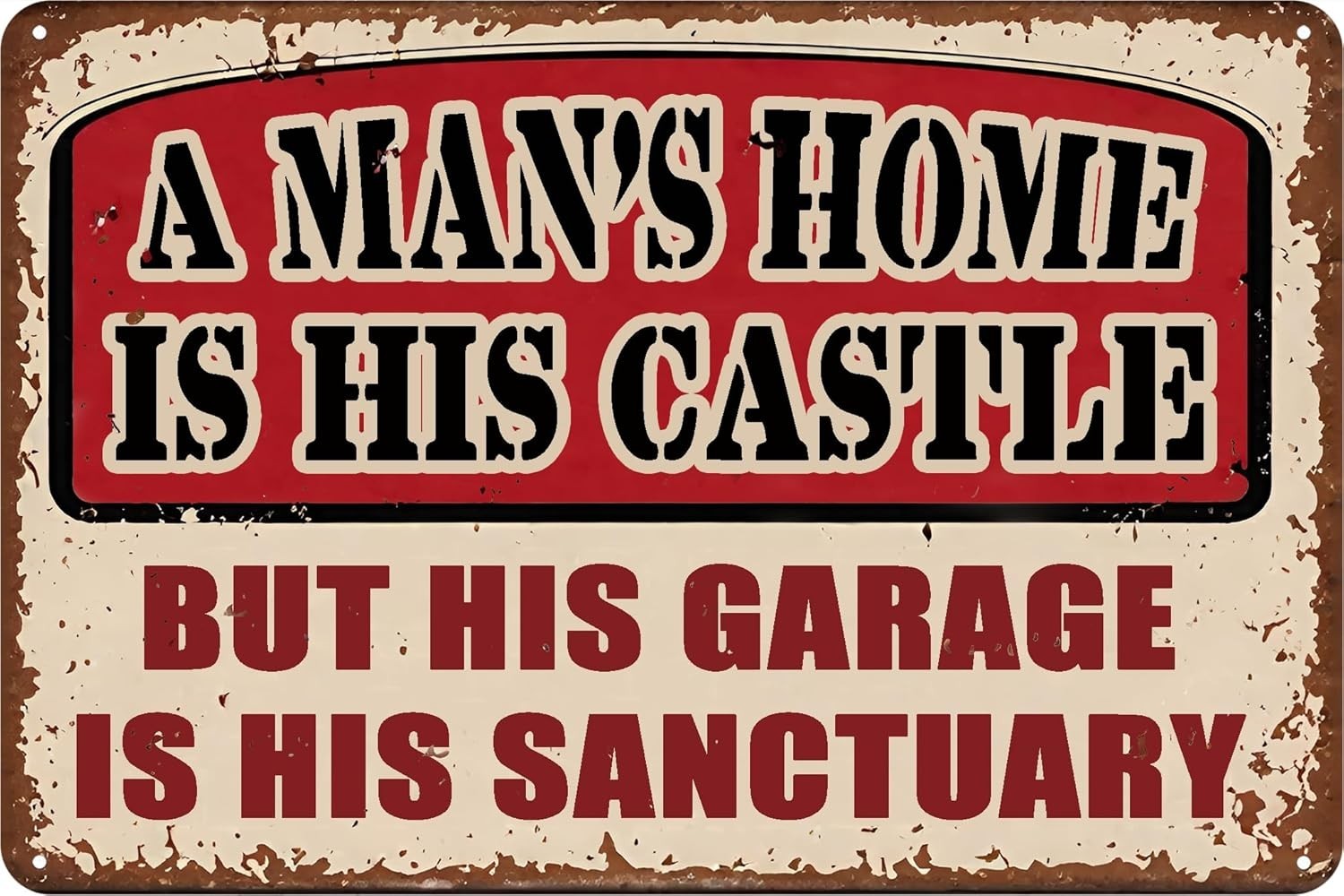 Funny Metal Tin Signs Vintage Man Cave Vintage Metal Street Sign For Garage Meta