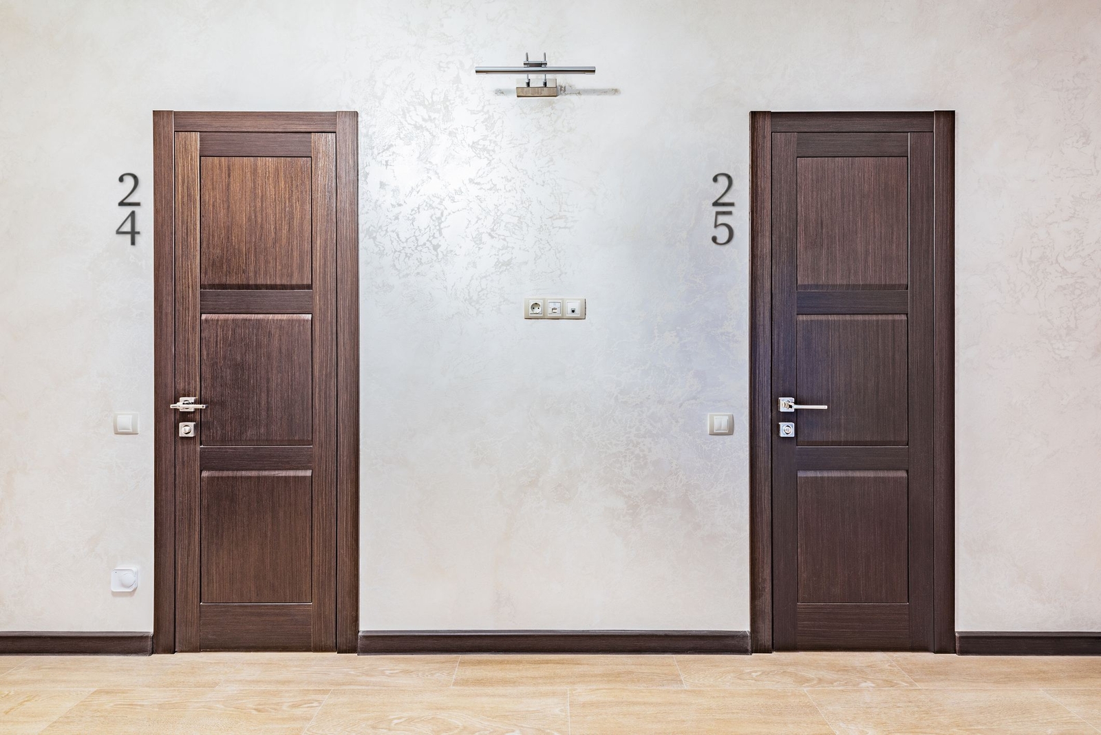 Aged Bronze Metal 4″ Flush House Address Numbers, Bold Readable Font