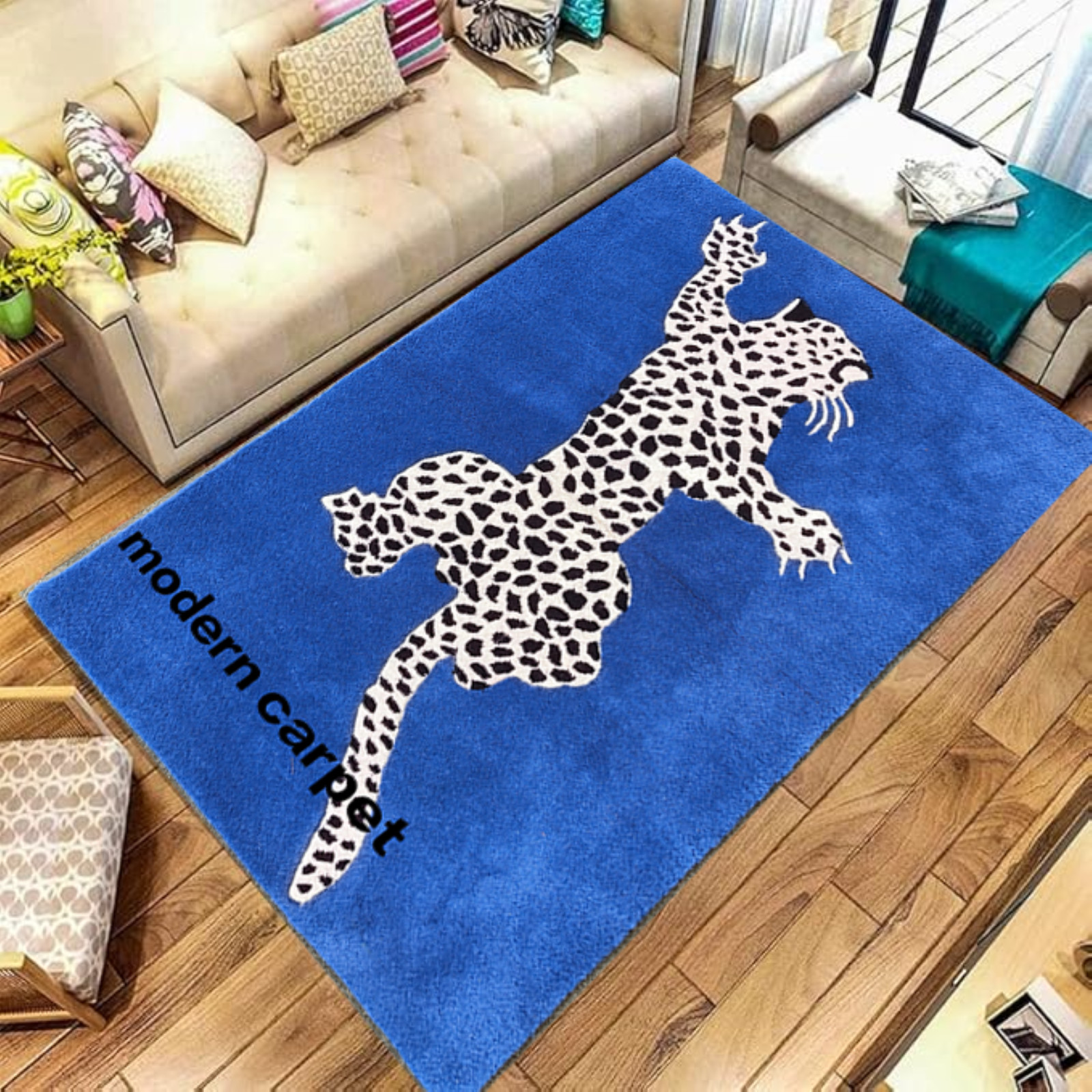 Hand tufted Area Rug 9x12Runner Carpet Handmade Rug 100% Pure New Zealand Woolen
