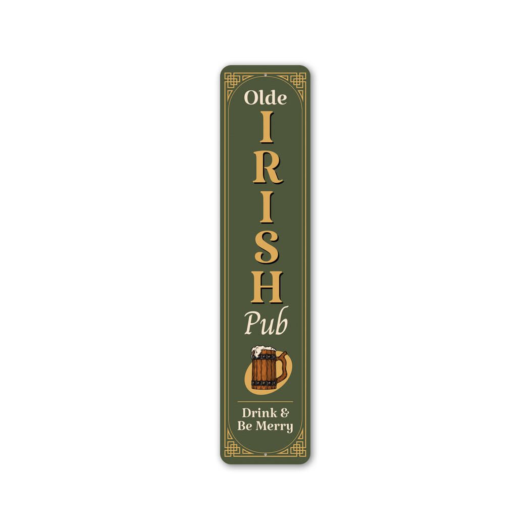 Olde Irish Pub Metal Sign