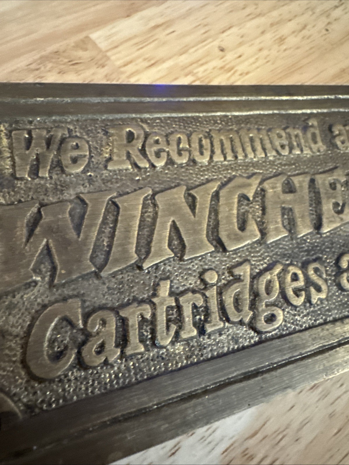 Winchester Sign Plaque Home Office Rustic Cabin Bedroom Room Decoration Decor US