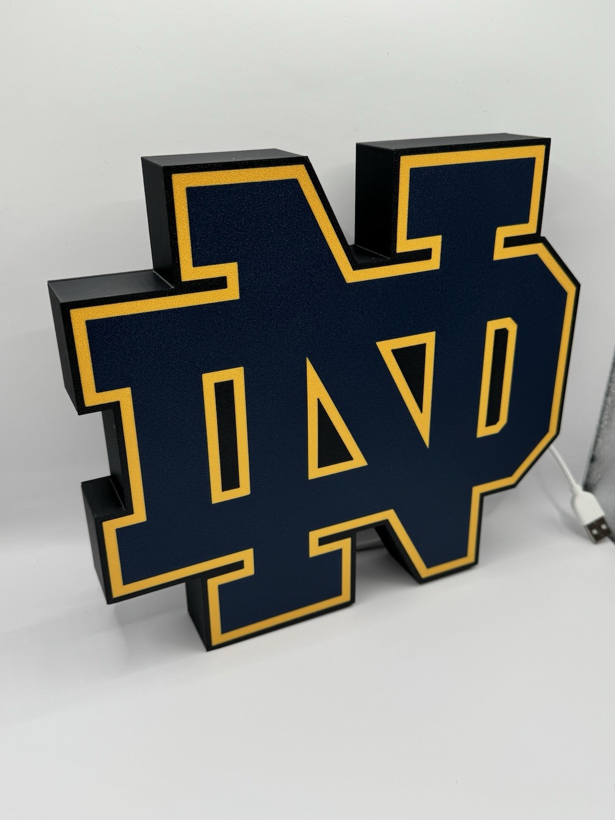 Notre Dame Fighting Irish – Light Up LED Sign College Football NCAA Big 10