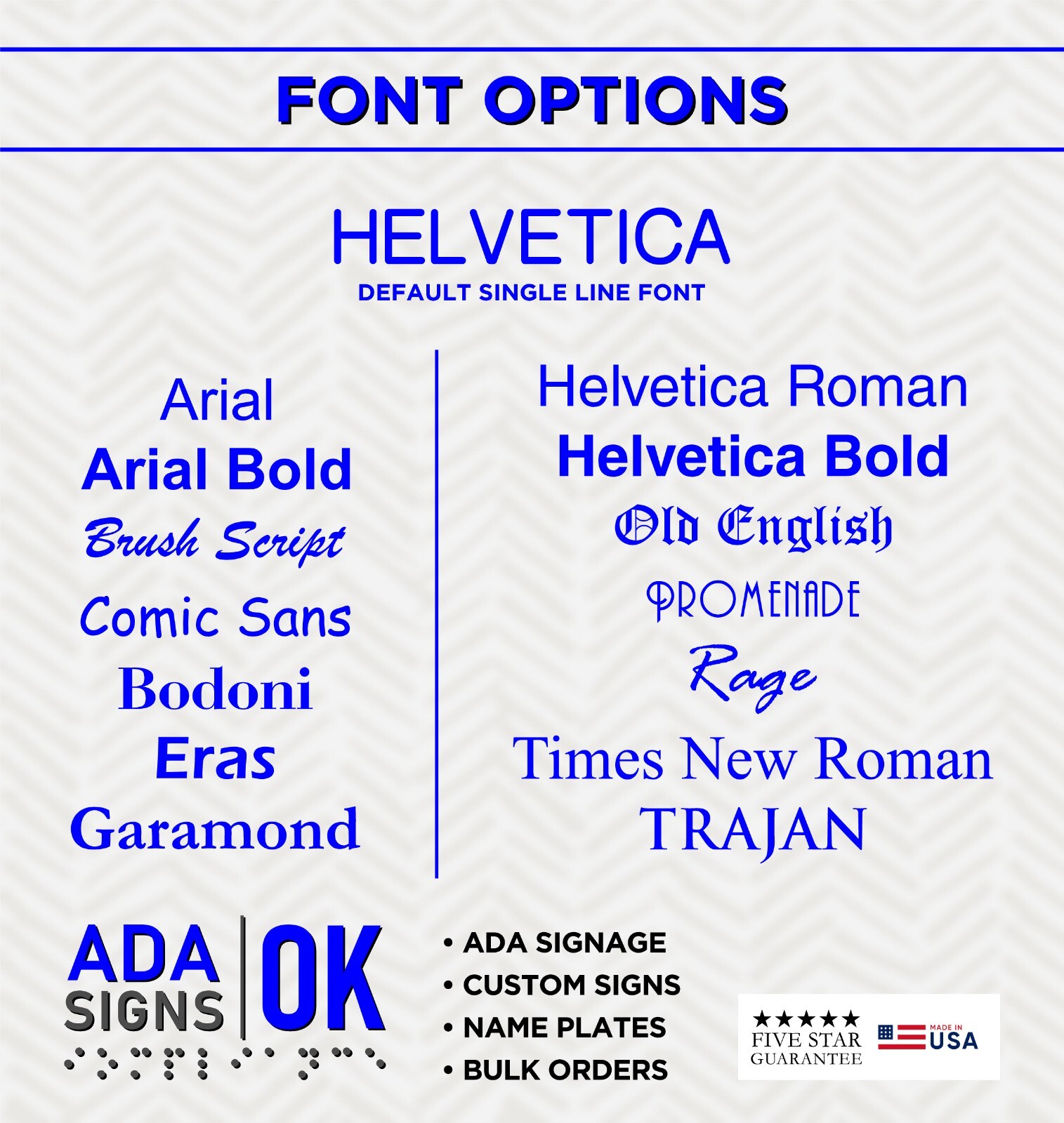 12″ CUSTOM ENGRAVED SIGN – CUSTOM COLORS SIZES AND FONTS AVAILABLE