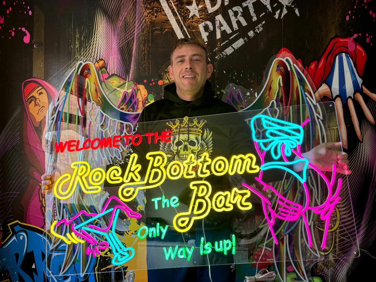 From £25.00 Custom Made to order good vibes only text writing large