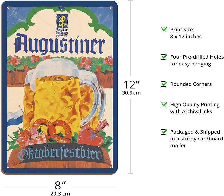 Pacifica Island Art Augustiner-Bräu Brewery Octoberfest Beer (Oktoberfestbier) –
