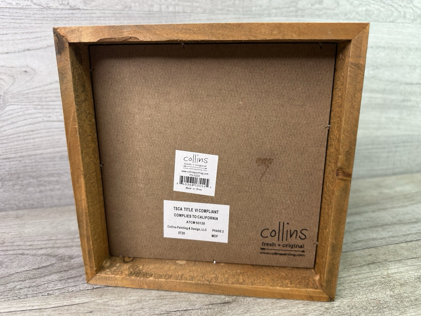 Collins Fresh & Original Sign “We’ll Be Friends ‘Til We’re Old & Senile…” NEW