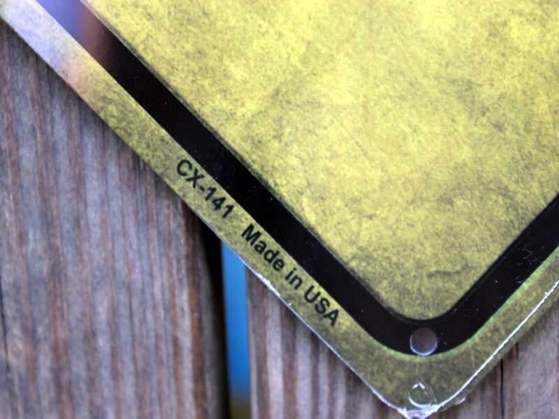 “I’d Turn Back If I Were You” Aluminum 16 1/2″ Street Sign Made In The USA New