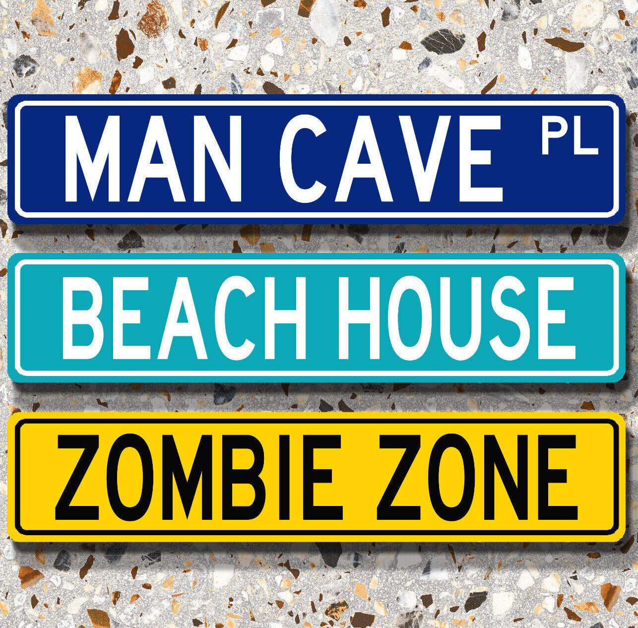 Custom Name Sign Personalized Aluminum Metal Street Sign New Vintage ACW01