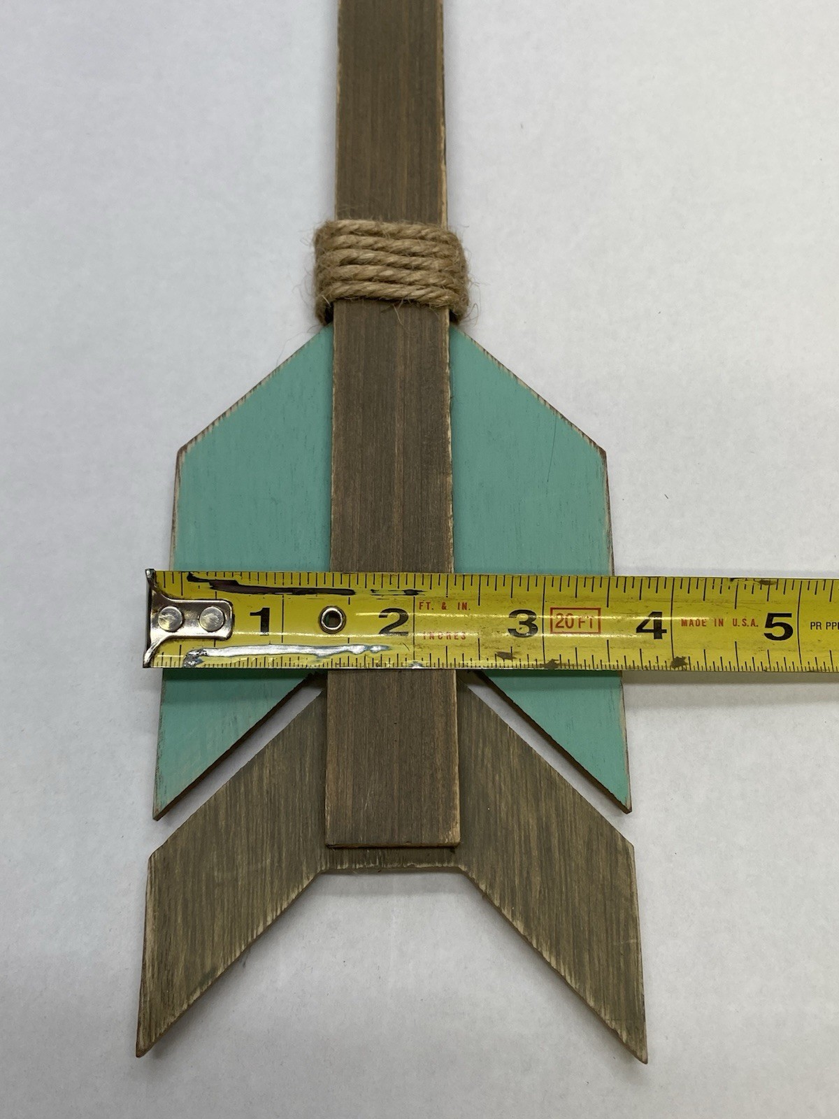 Hobby Lobby Teal and Coral Rustic Wood Arrows Home Wall Decor Southwest Boho
