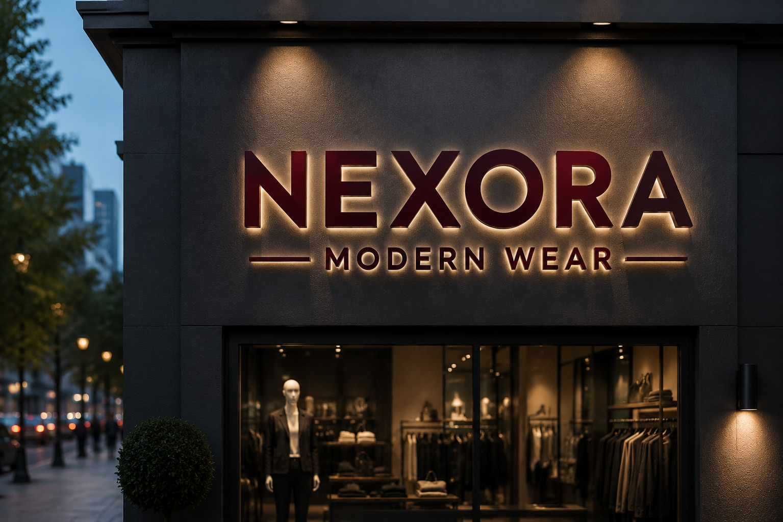 Custom 3D Letters Backlit LED Sign Outdoor Business Logo Wall Display
