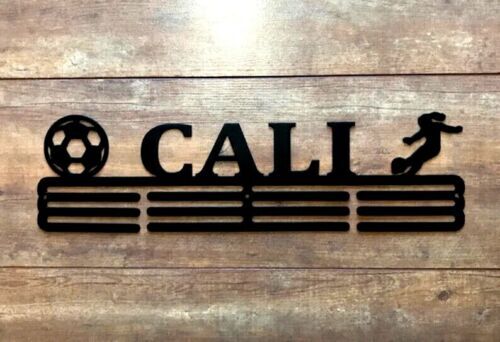 Custom Soccer Medal Hanger Name Sign, Metal Art, Decorative, Best Gift
