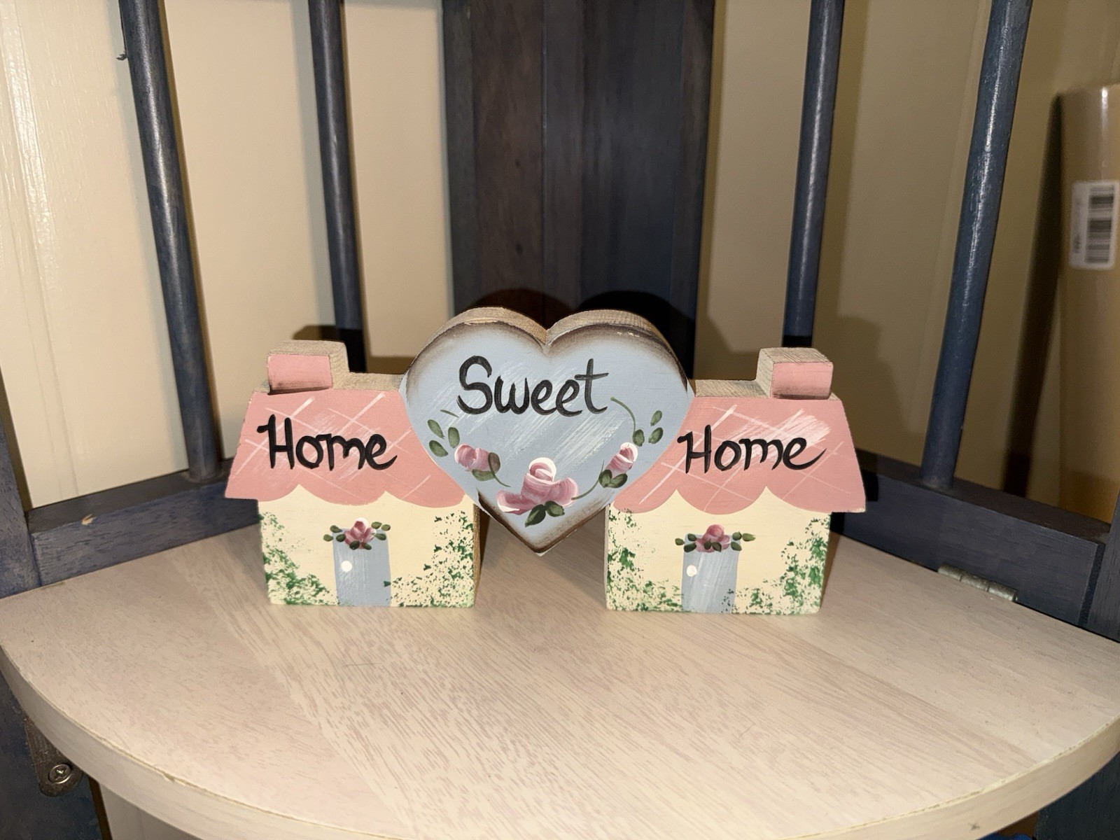 Home Sweet Home Country Home Decor Blue And Mauve