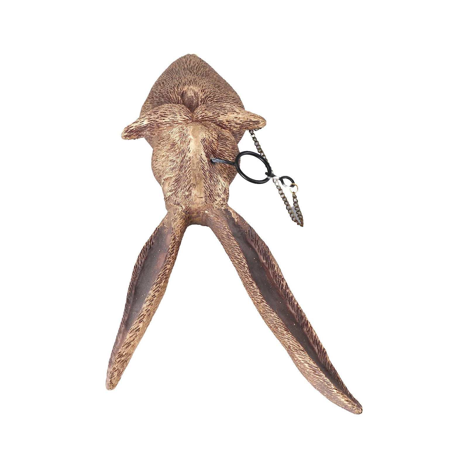 Wall Decor Rabbit Head Wall Hanging,Bronzed Resin Animal Head Sculpture with …