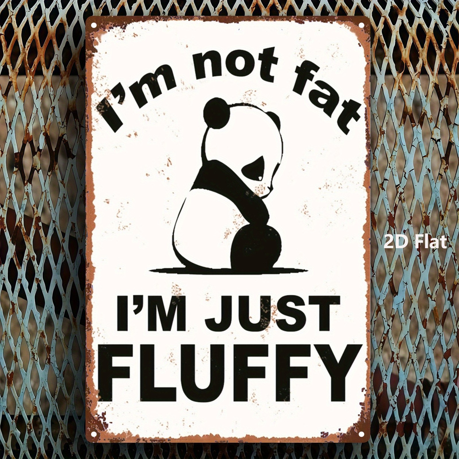 Panda Plush Toy 20.32cm x 30.48cm Wall Decor