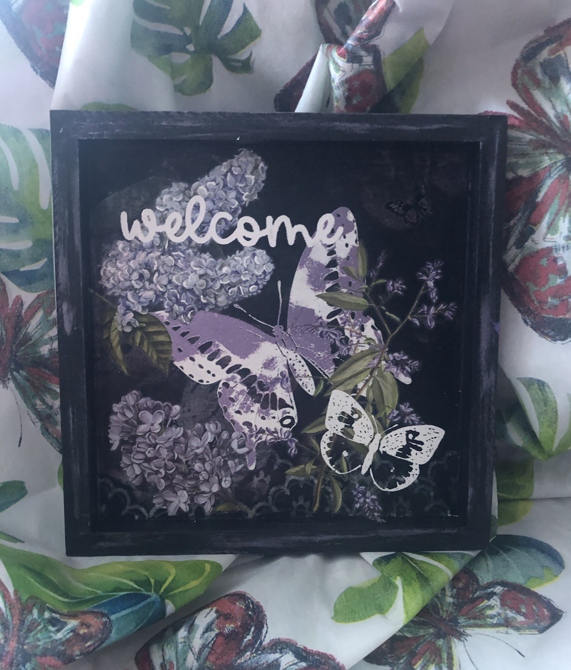 Welcome Wood Wall Decor