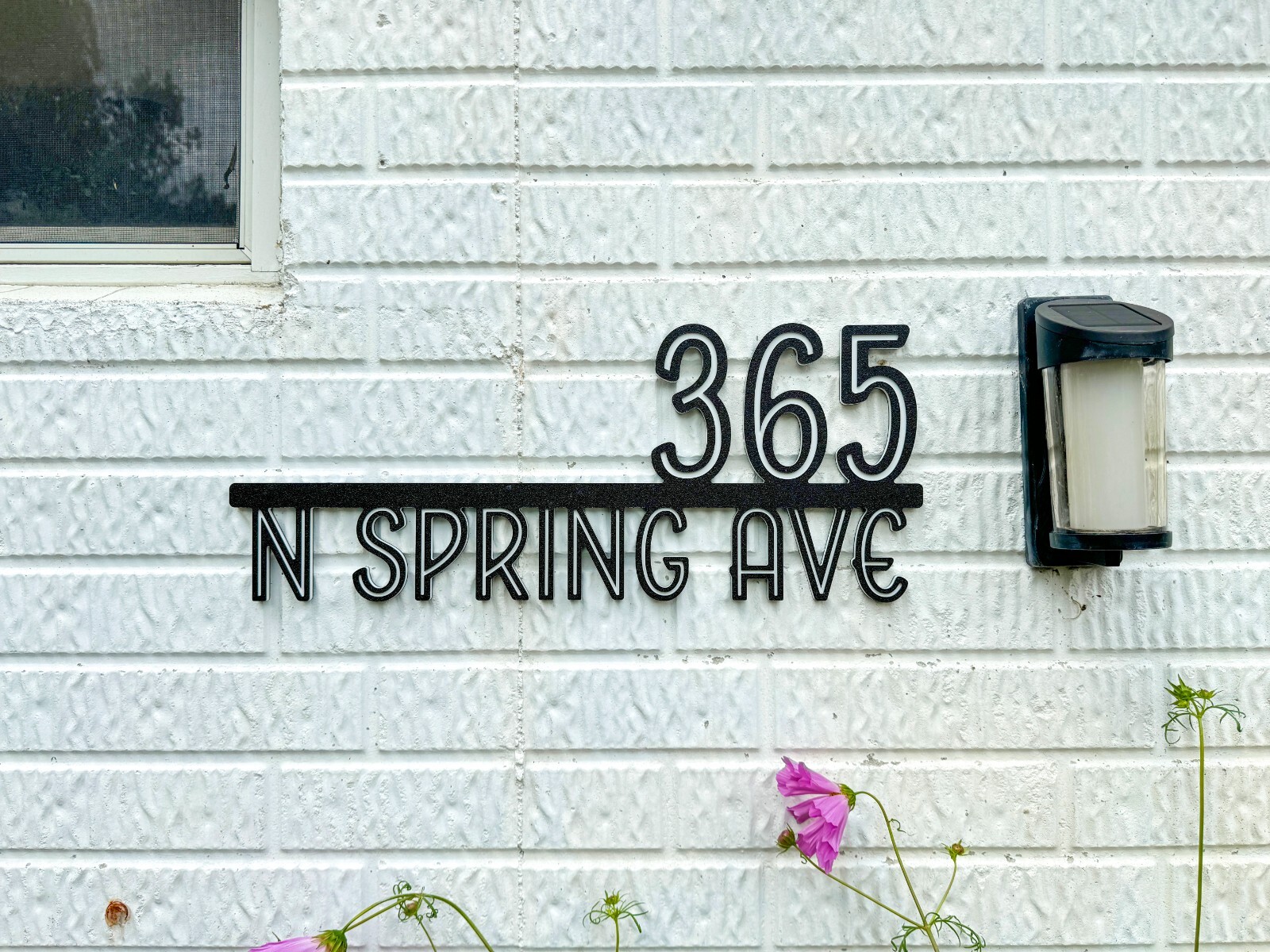 18-36 inch Modern House Address Numbers Letters For Exterior Outside Address