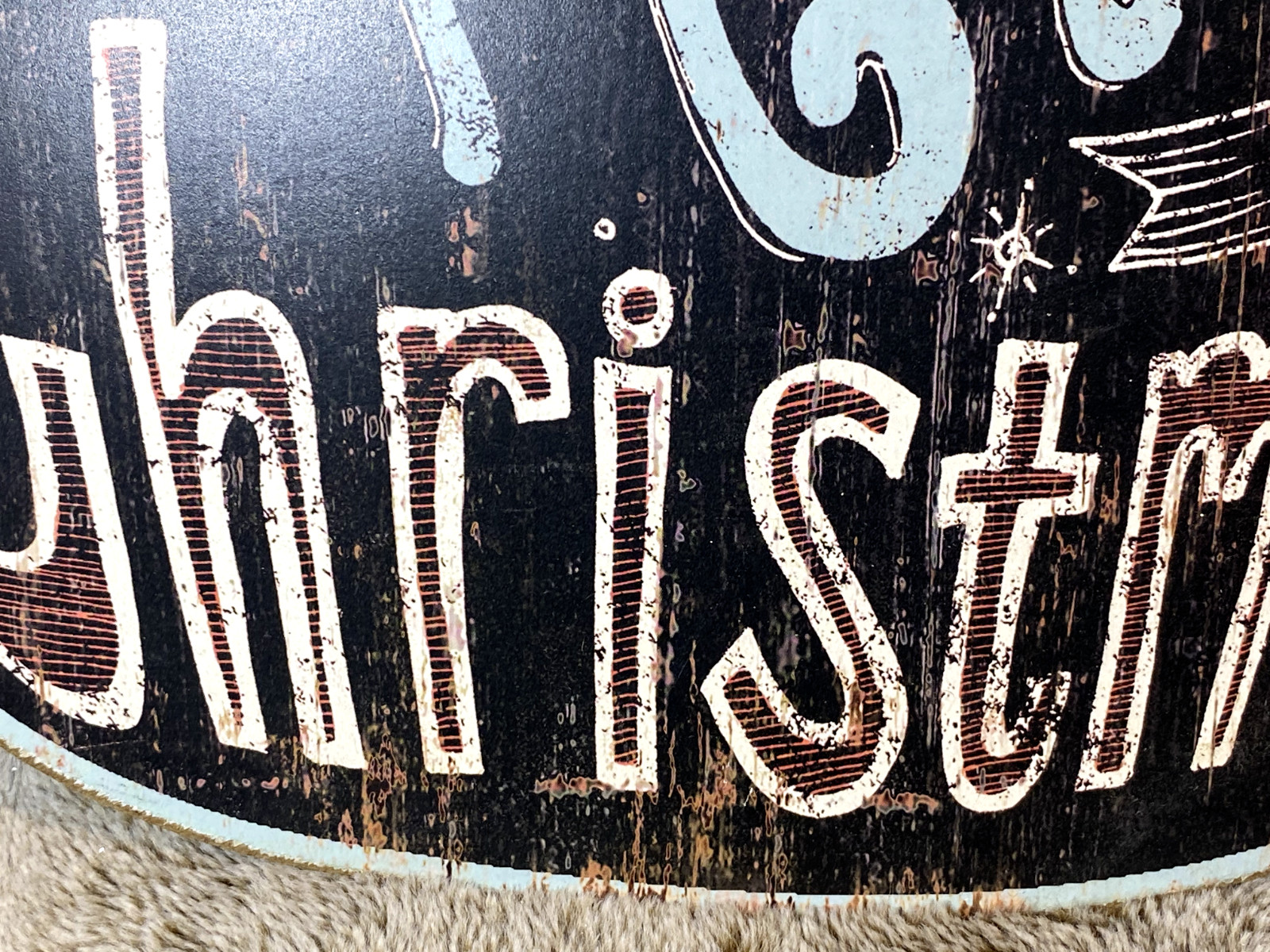 “Believe in the Magic of Christmas” SIGN Snowman 19.5″x13.5″