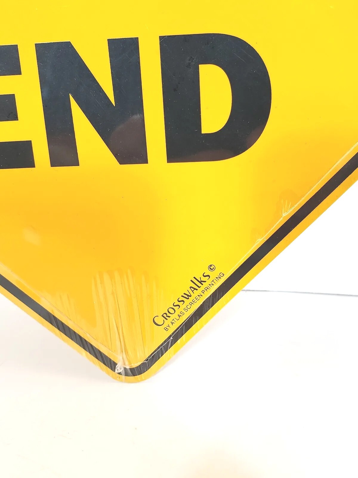 Crosswalks Dead End Great White Shark Sign Atlas Screen Printing