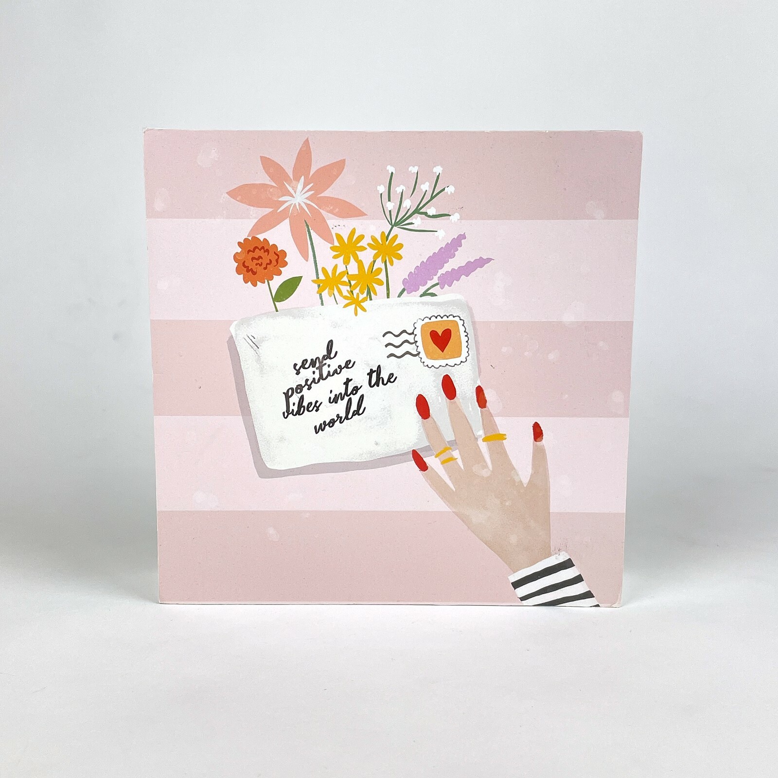 Send Positive Vibes Into the World Hobby Lobby 7×7 Road Trip 21 Collection Decor