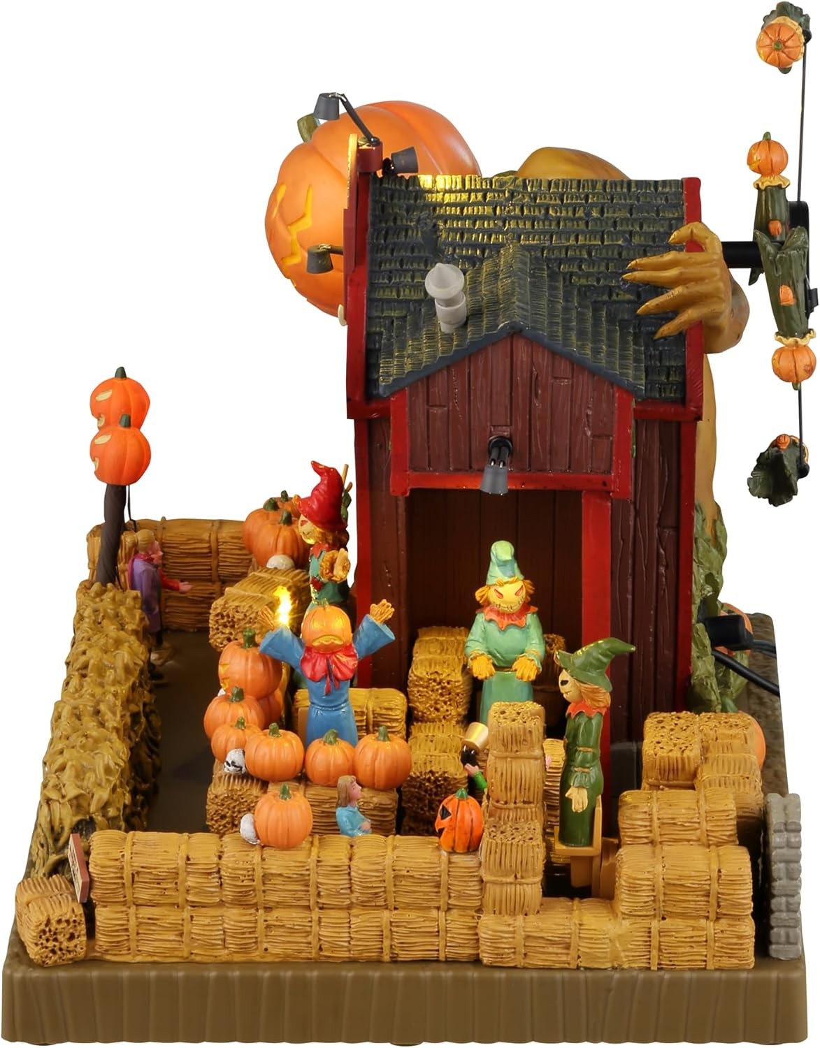 Lemax Spooky Town A-Maze-Ing Pumpkin Patch #45219 Multicolor