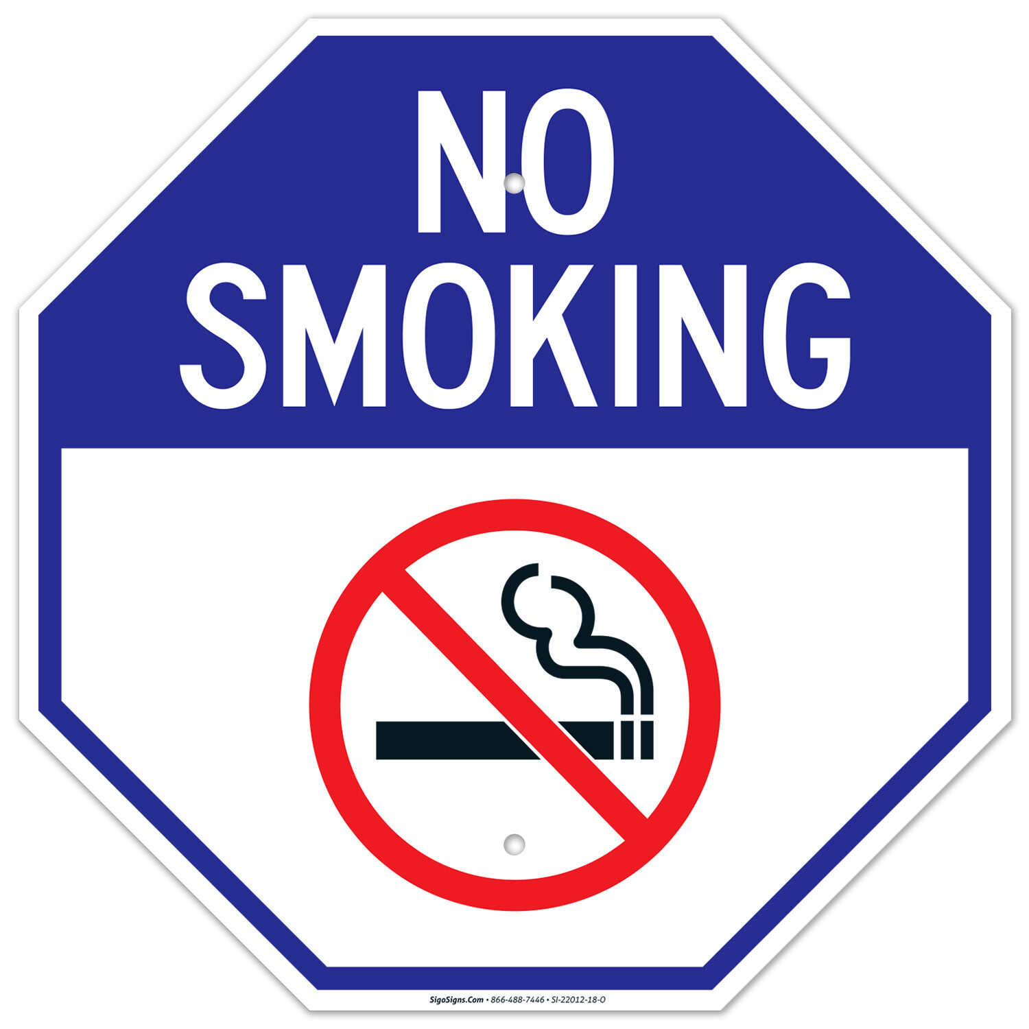 Sigo Signs No Smoking Sign,