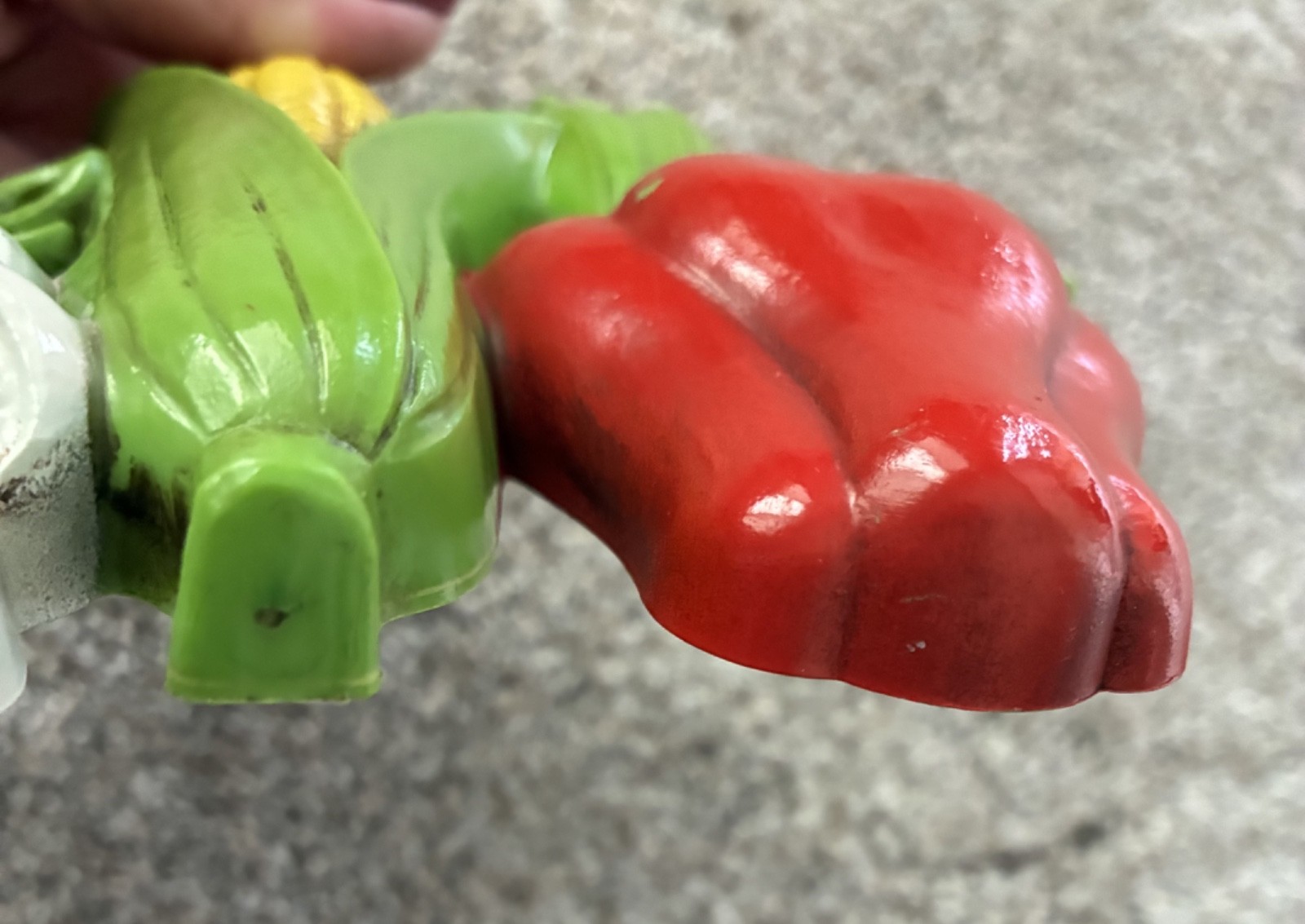 Vintage 70s kitch 🟥 Homco Wall Decor Fruit & garden Vegetables Set of 3 hanging