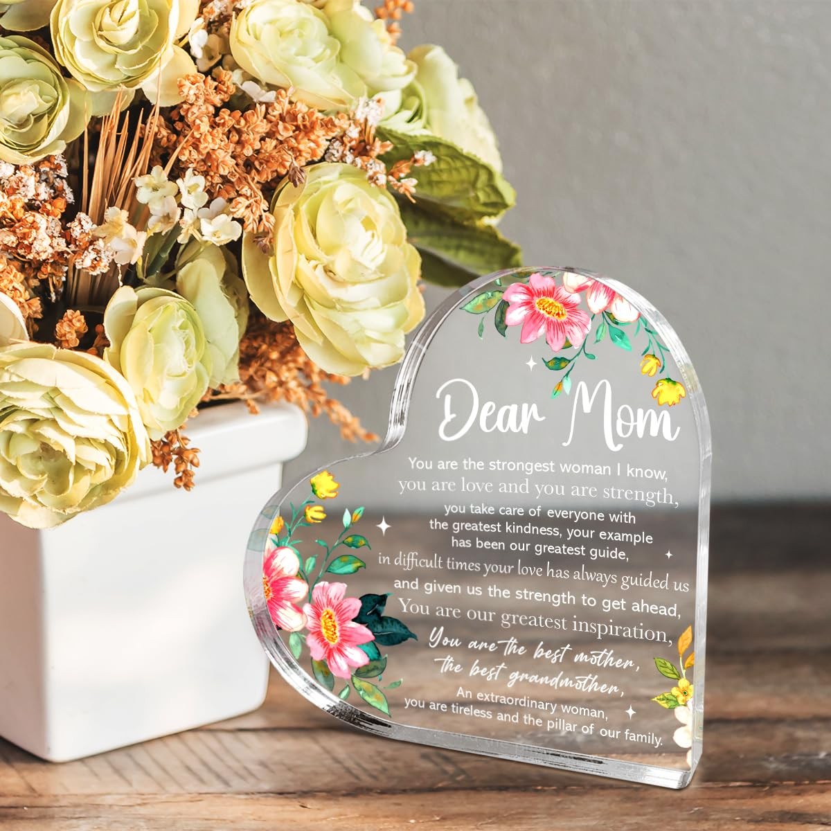 Gifts for Mom, Mothers Day from Husband Daughter Son, Birthday Women Wife Gifts