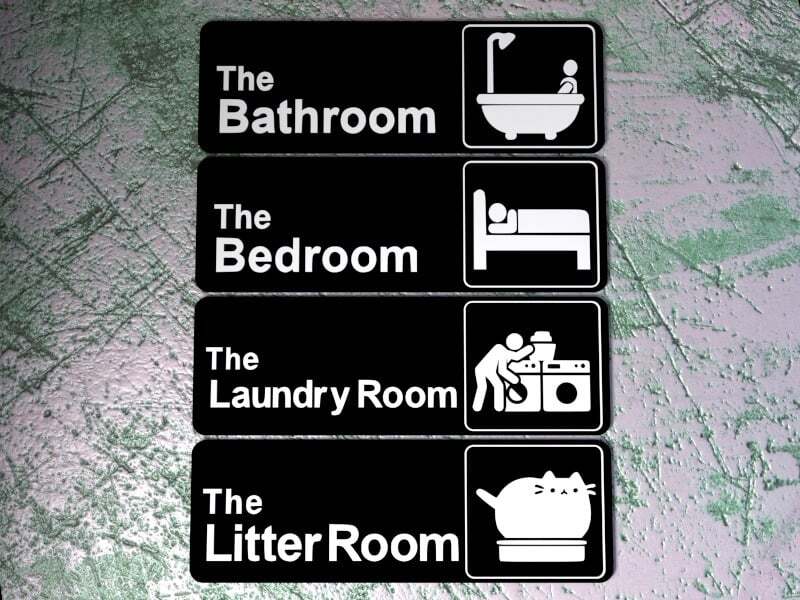 Custom Door Signs – 7.5″ x 2.5″ – Adhesive Not Included