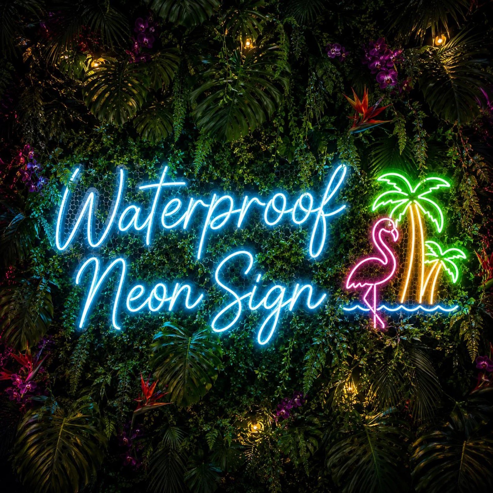 Custom Outdoor Waterproof Personalized Business Sign Wedding Backdrop Wall Decor