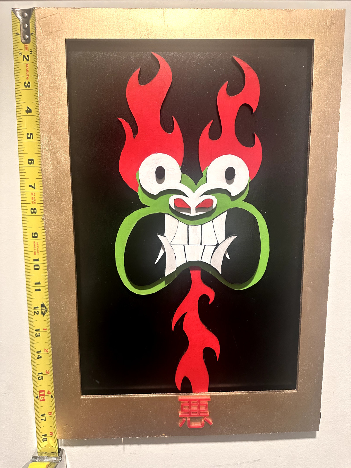 Japanese Theme Cartoon Villain Aku