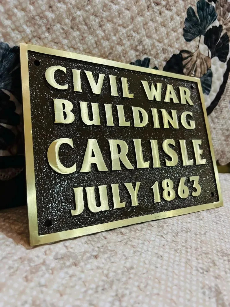 Personalized Bronze Plaque | Durable Outdoor, Business & Property Signage