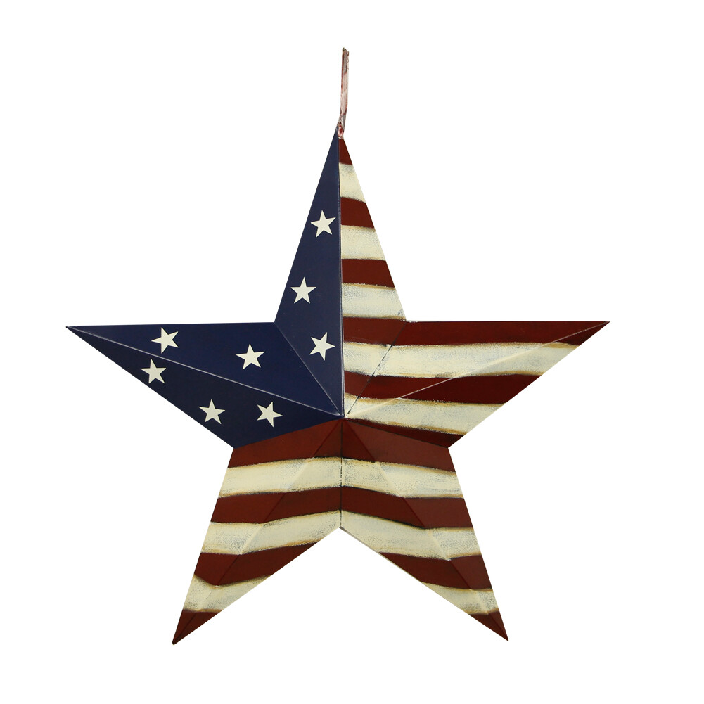 22″ Rustic Dimensional Barn Star – Country Farmhouse Home Decoration