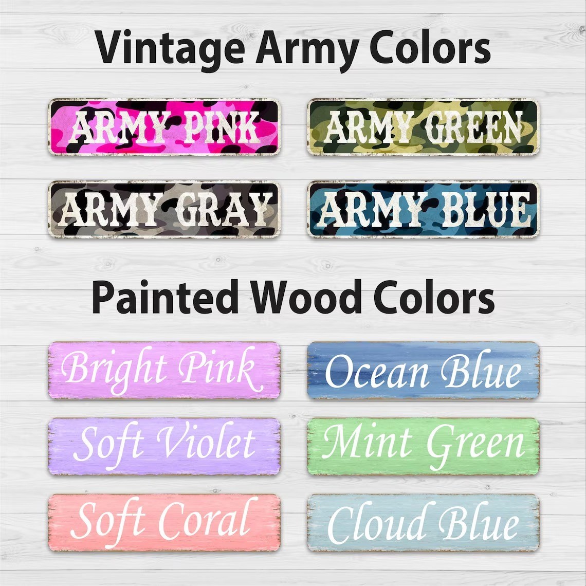 Custom Aluminum Vintage Street Sign 21×4 Inch Rustic Decor – Top Corner Holes