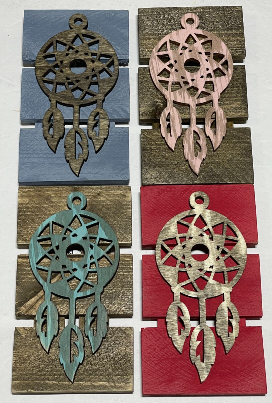 Dreamcatcher Pallet Wood Wall Plaque Décor (Choose Option) Handmade