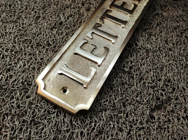 Customized Brass Door Signs & Plaques – Custom language plaques