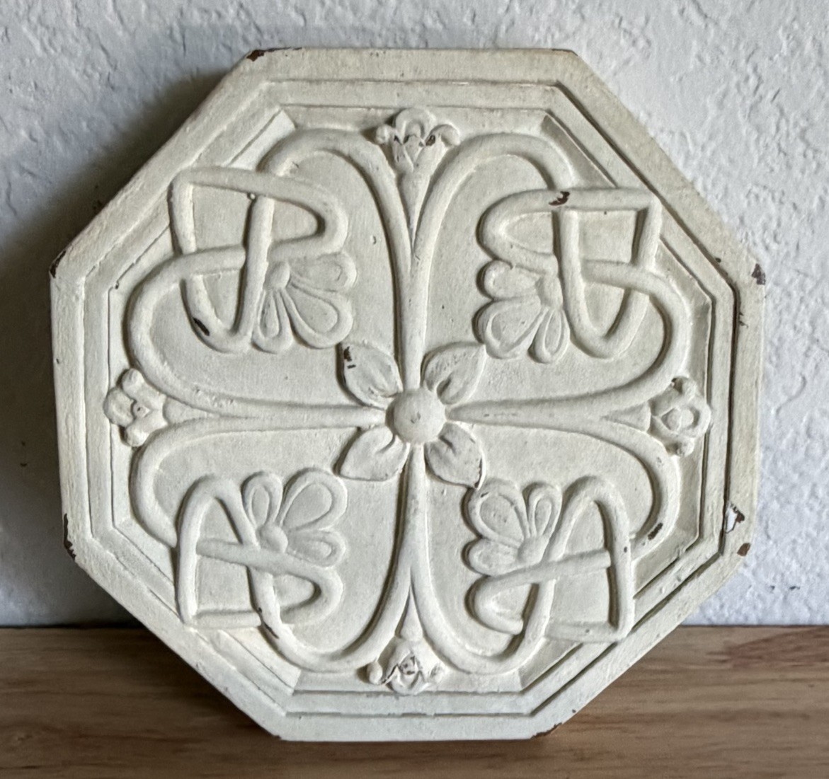 3 Southern Living At Home Central Park Plaques White Distressed Shabby Cottage