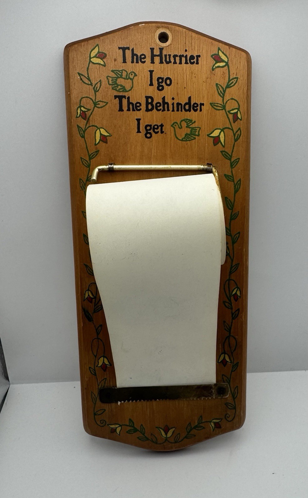 Vintage Wooden Kitchen Notepad-Message Decoration Alice in Wonderland Quote
