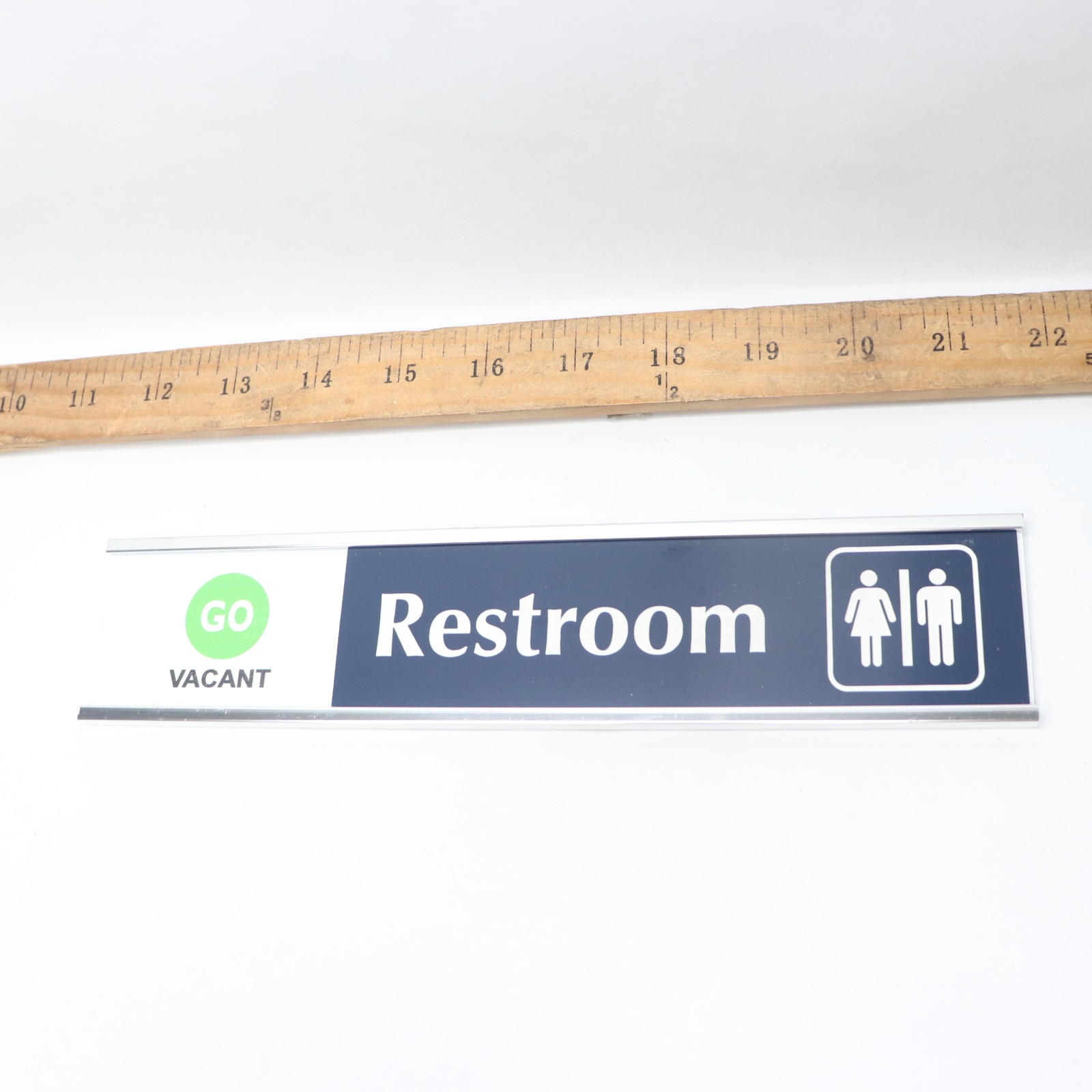 Choosing the Correct Bathroom Sign – No Sticky Pads Included 2 Pre-Drilled Holes