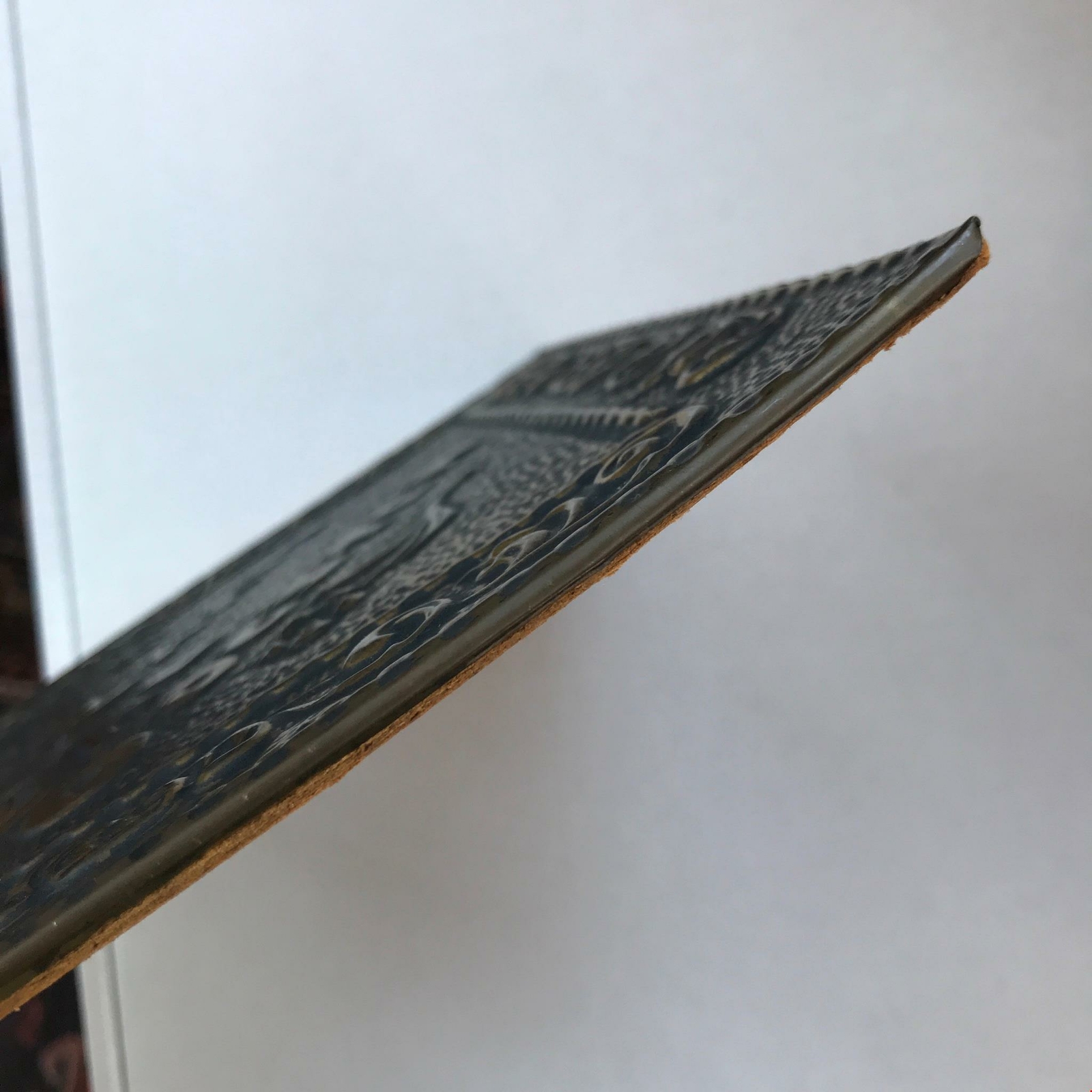 7.5″ Vintage Dutch Plaque Die Zaait Zal Oocsten Tin Diagonal Diamond Wall Trivet
