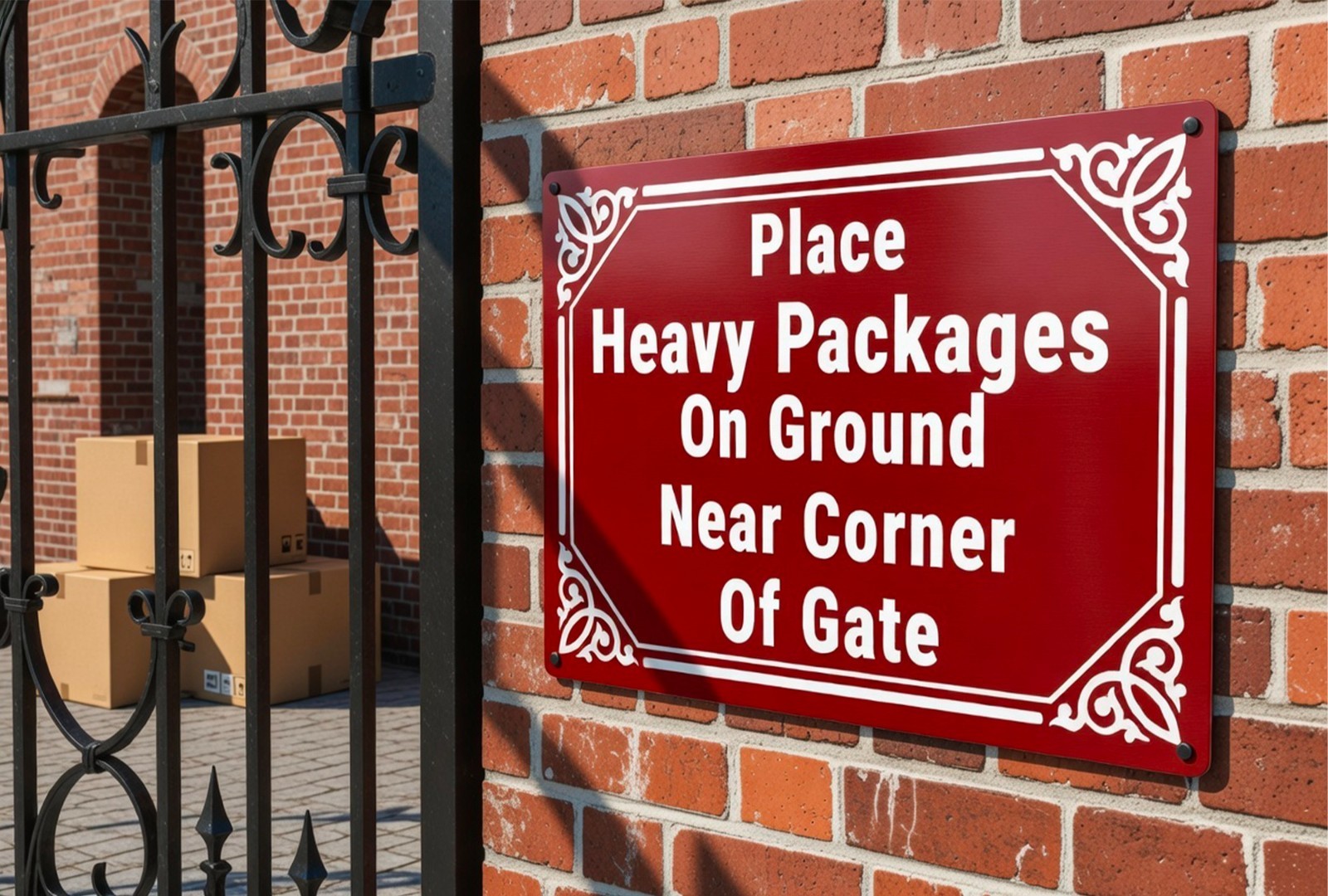 8″ x 12″Custom Metal Sign House Number Plaque Personalized Home Address Any Text