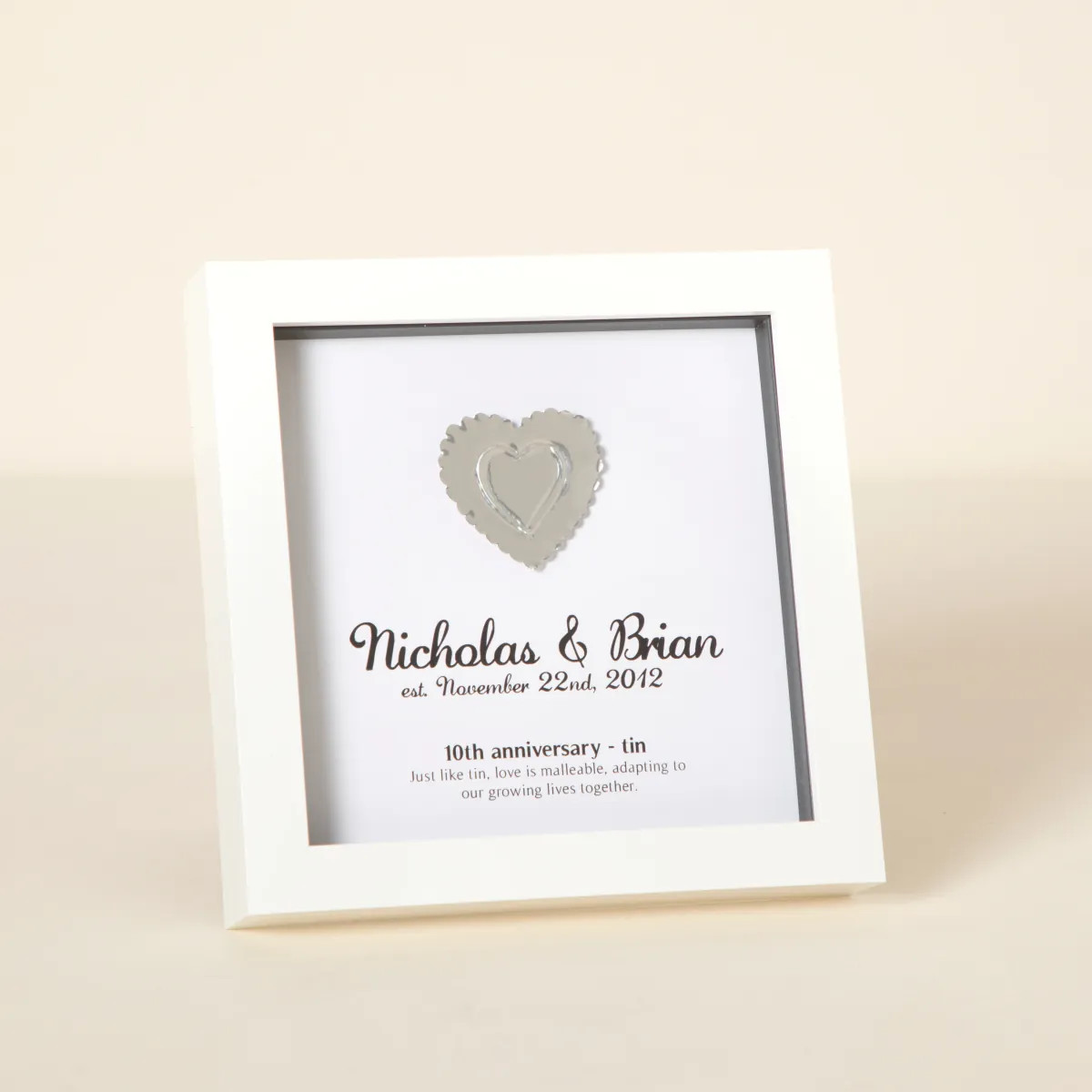 Personalized Anniversary Material Art-UncommonGoods|14348