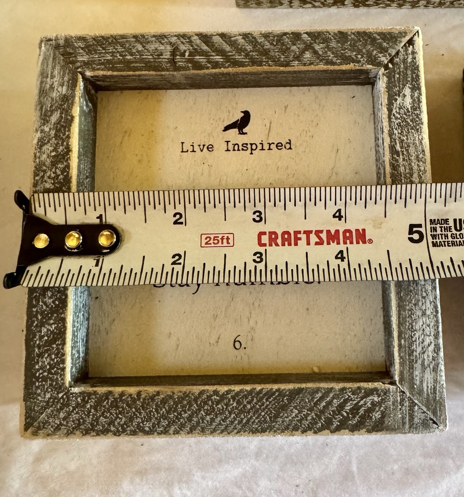 Adams & Co *RETIRED* 5″x 5″ Wood Frame Signs- Lot Of 5