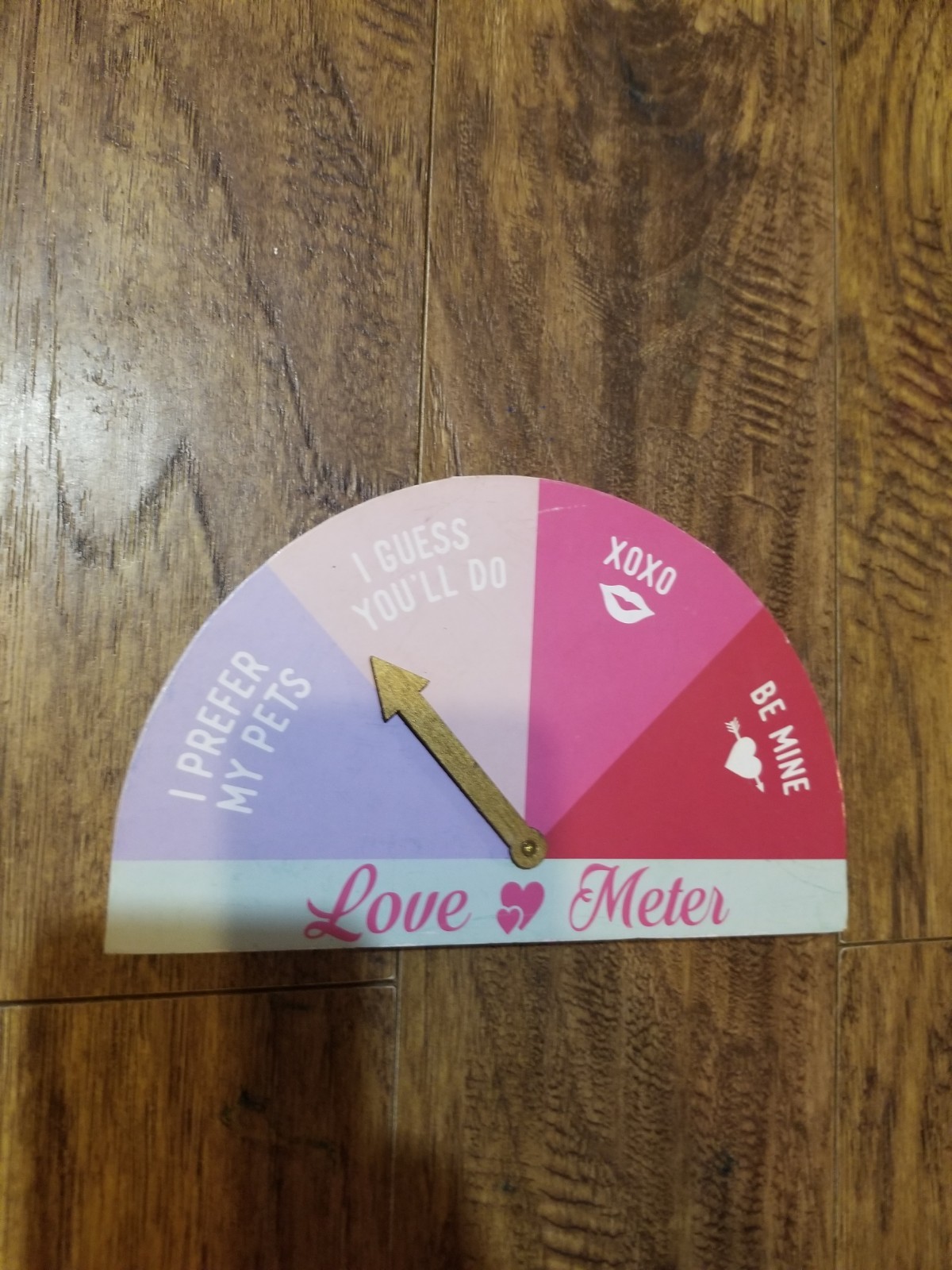 Love Meter Freestanding Sign