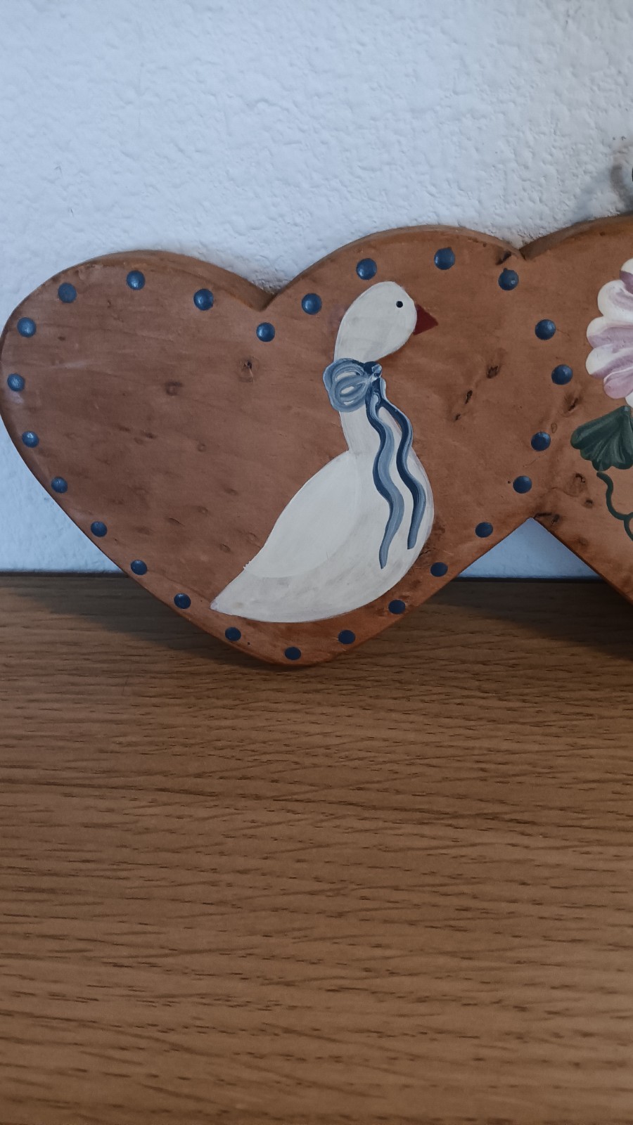 Vintage Goose Duck Handmade Welcome Sign Plaque Cottagecore