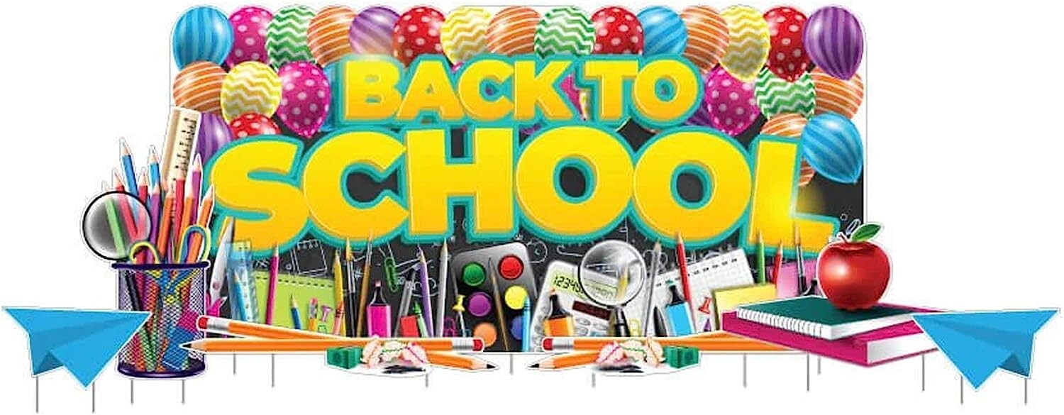 VictoryStore Welcome Back To School Yard Sign, 36×72 Inches, 7 Sign Set