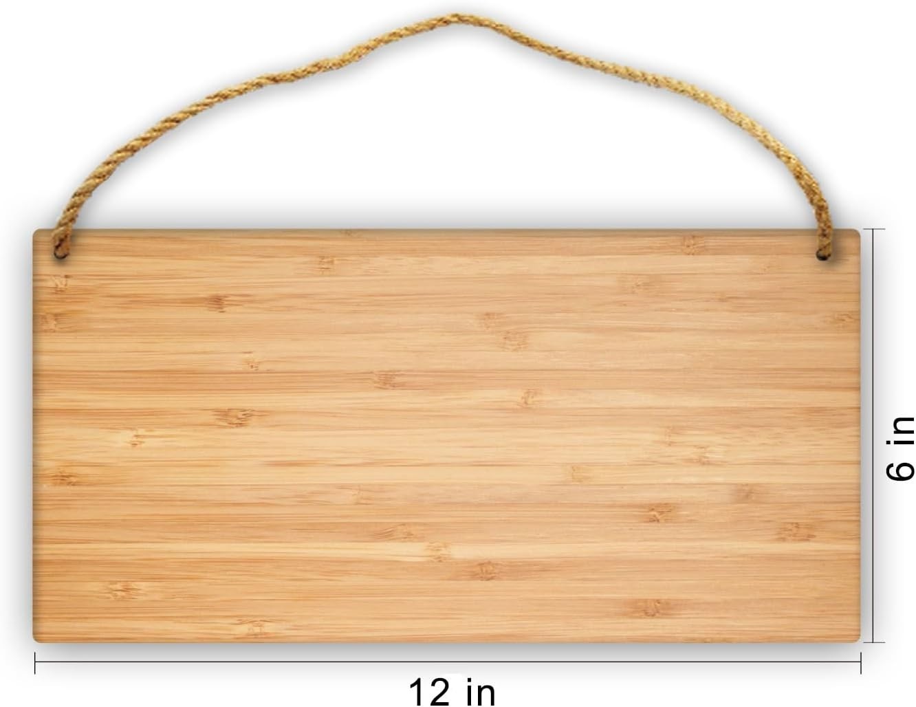 Art Deco Style 12″x6″ Customized Wooden Sign – Hang & Personalize Easily