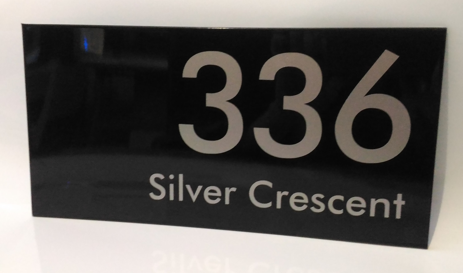 Custom Aluminum House Address Signs, Style, Colour and Size options!